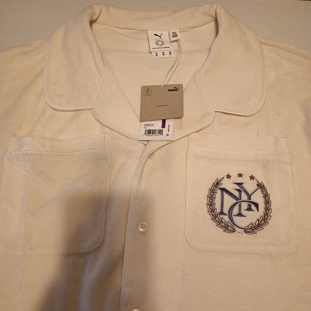 Puma Rhuigi X Shirt Men's XL Collared Pristine‎ Casual Tops - Picture 2 of 8